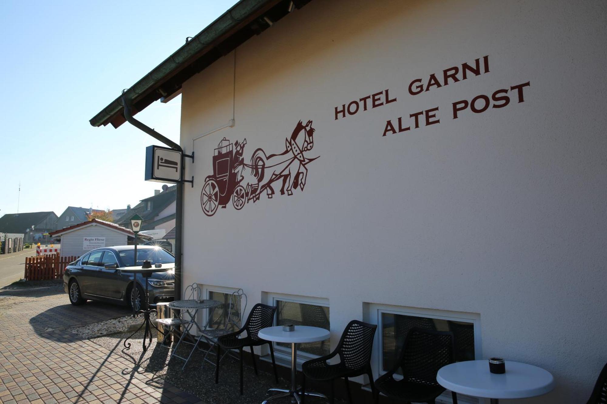 Hotel Garni Alte Post Schallbach Экстерьер фото