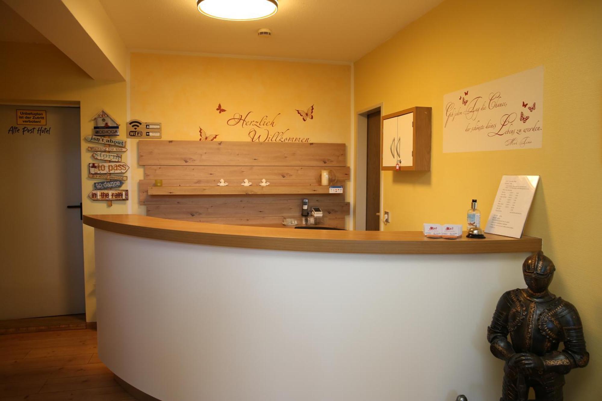 Hotel Garni Alte Post Schallbach Экстерьер фото