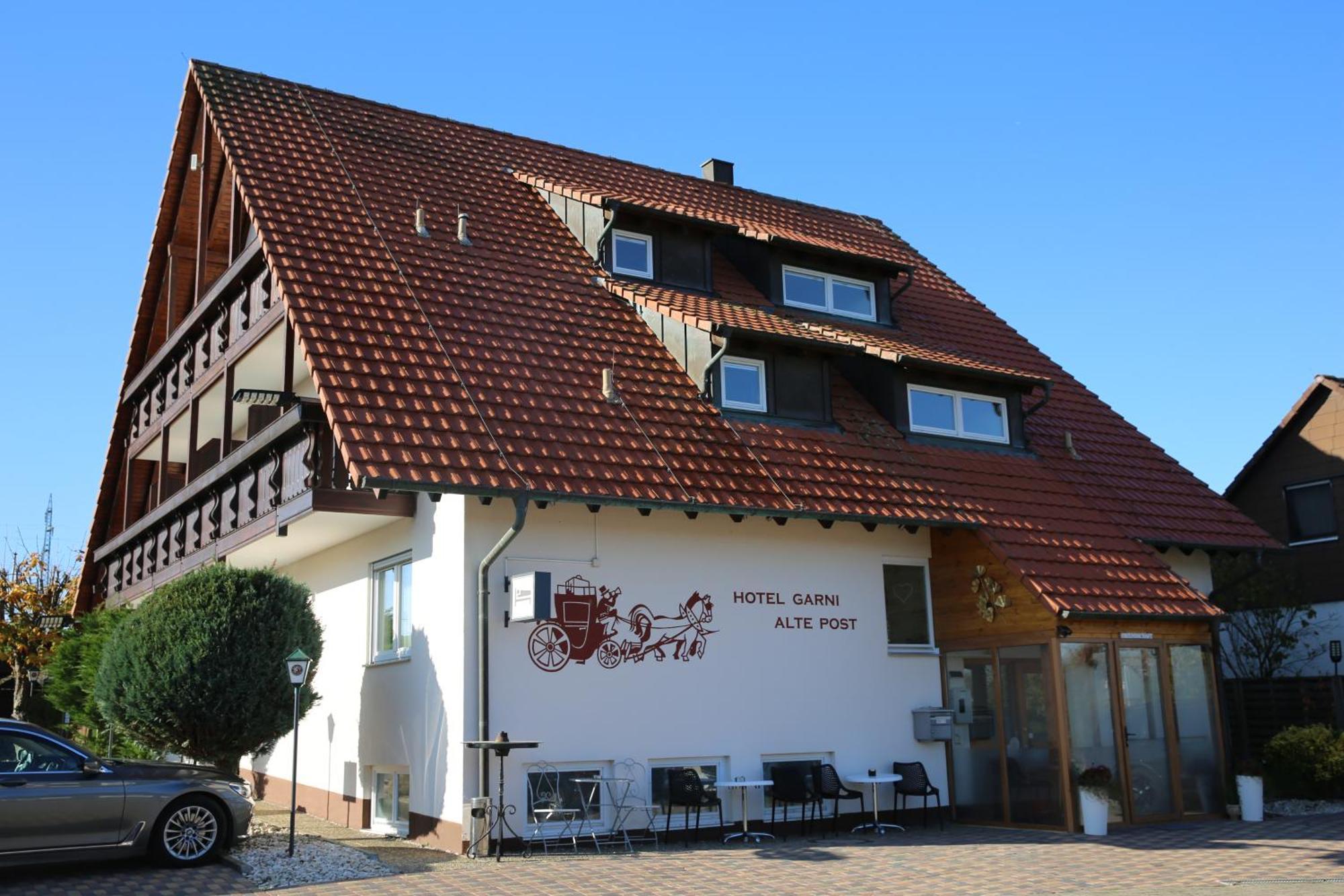 Hotel Garni Alte Post Schallbach Экстерьер фото